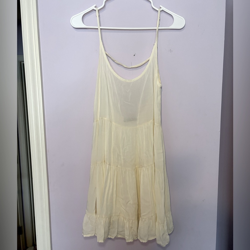 Brandy Melville Cream Jada Dress